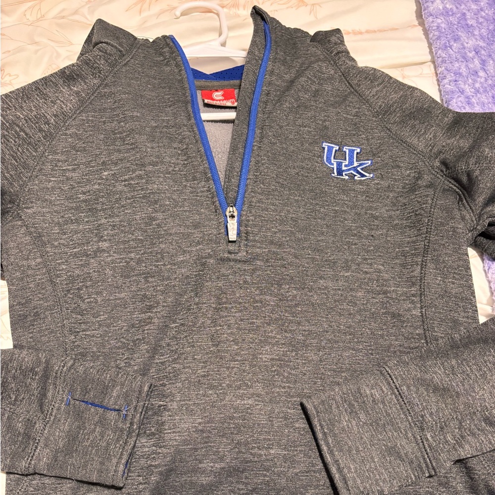 Colosseum Women’s UofK hoodie quarter zip
